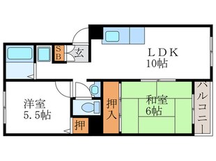 トリヴァンベール95の物件間取画像